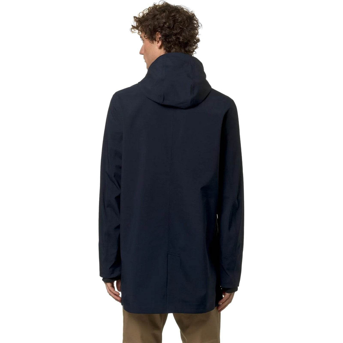 Giacconi Uomo K-Way - Tommy Bonded Jersey V - Blu-Gianni Foti