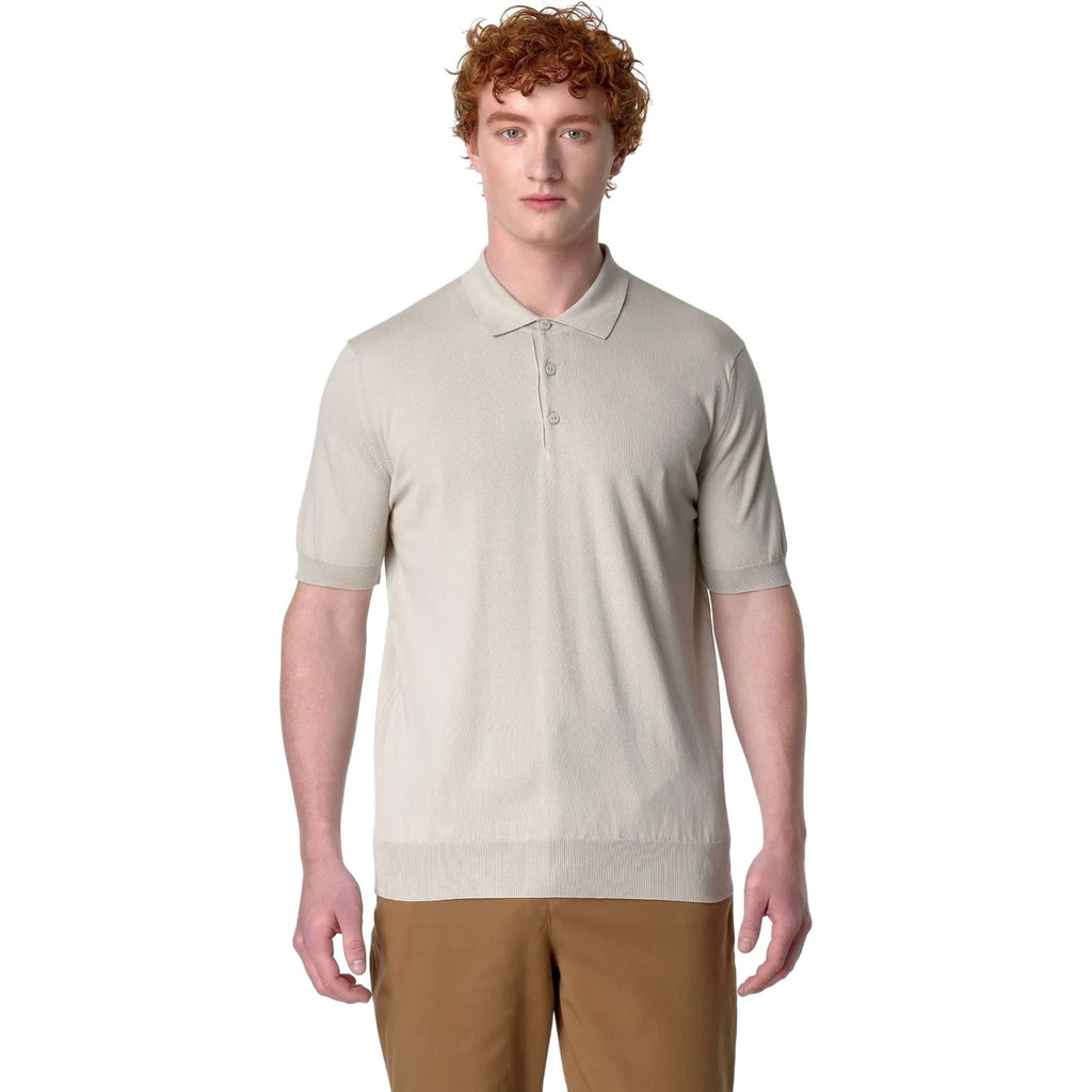 Polo Uomo K-Way - Pleyne - Beige-Gianni Foti
