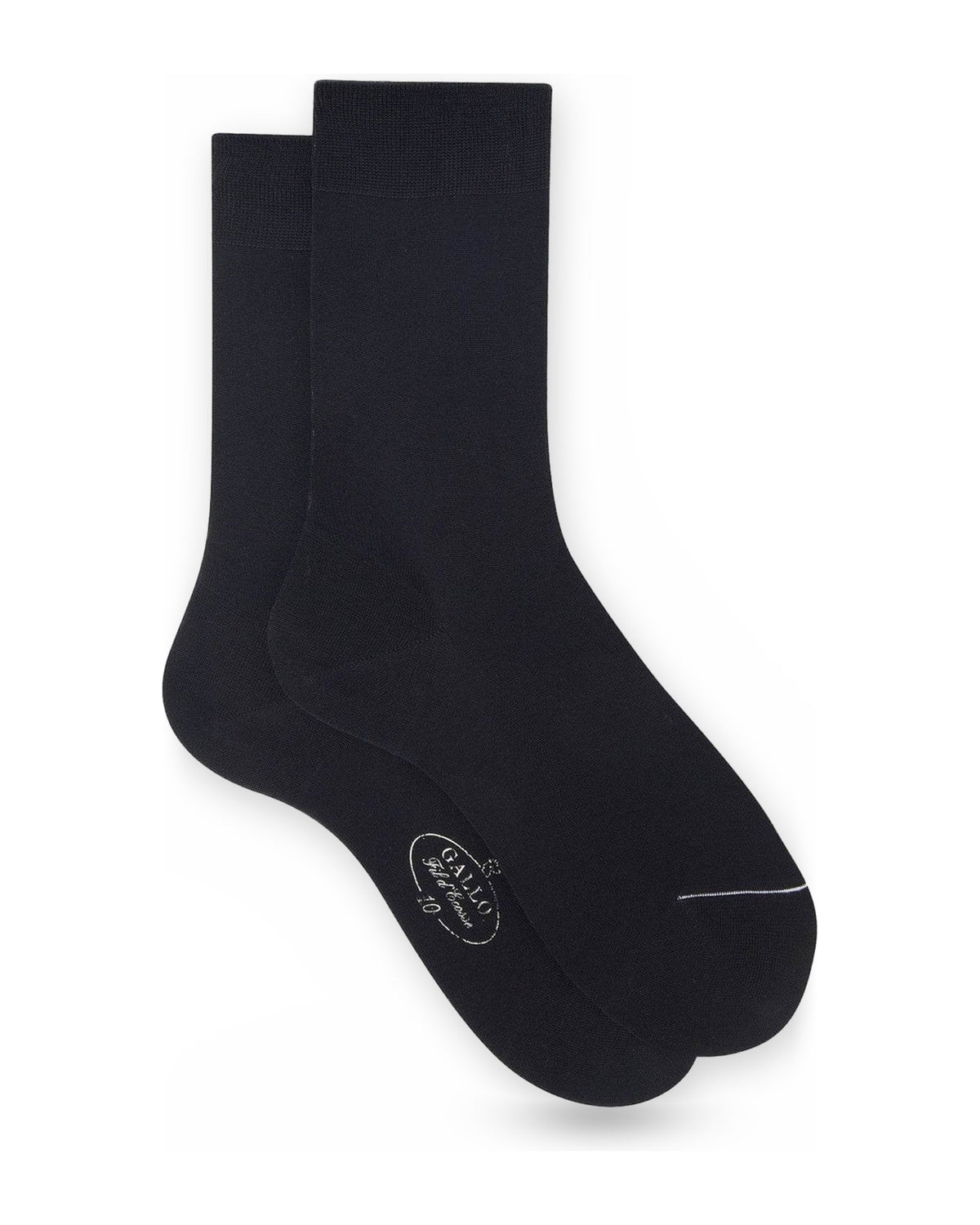 Calze Uomo Gallo - Calza Corta In Cotone - Nero