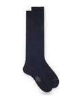Calze Uomo Gallo - Calza uomo lunga in cotone - Blu