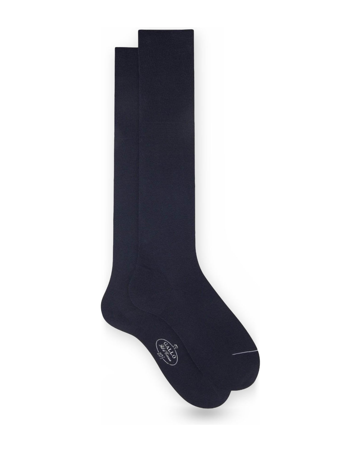 Calze Uomo Gallo - Calza uomo lunga in cotone - Blu