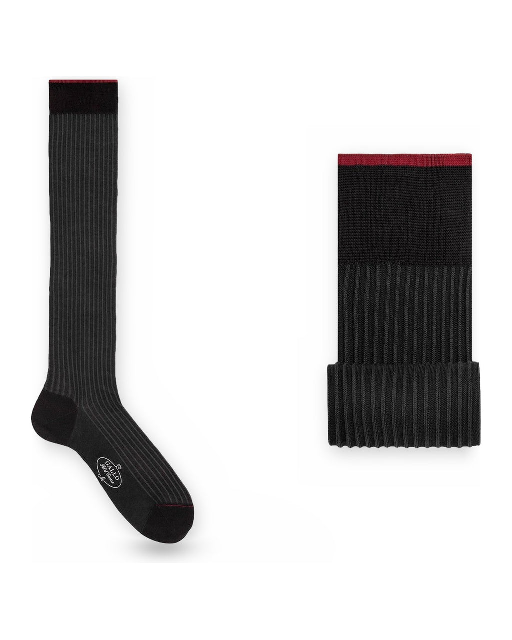 Calze Uomo Gallo - Co Fantasia Twin-Rib - Multicolore