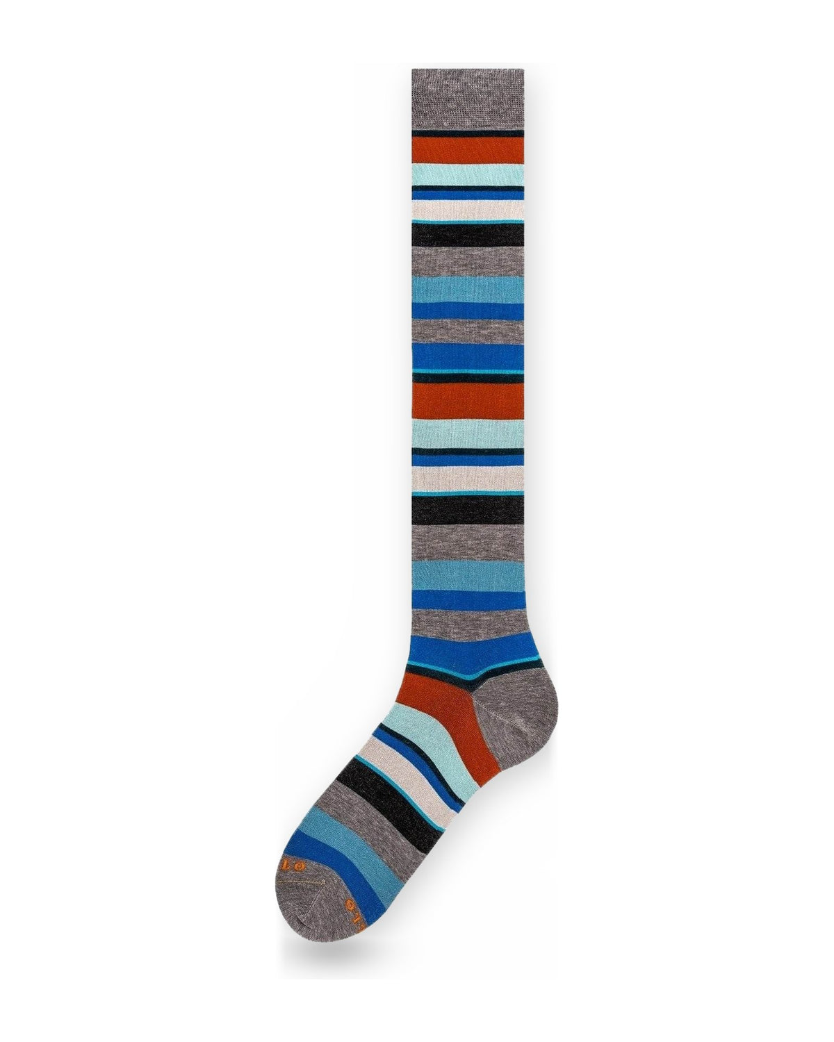 Calze Uomo Gallo - Co/Ly Riga Mulitic.leggeriss - Grigio