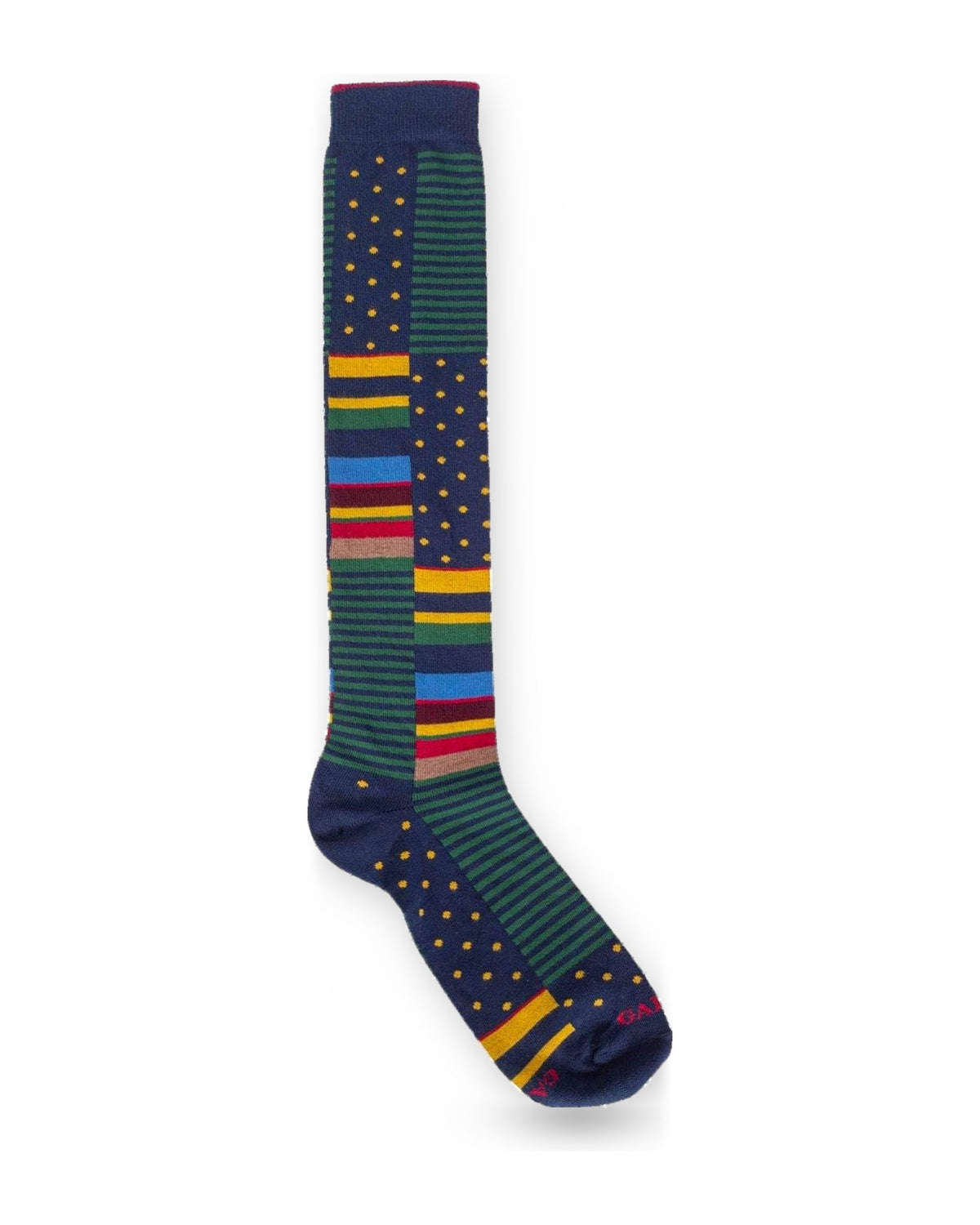 Calze Donna Gallo - Donna Lungo Co/Ea Fantasia Blocchi M - Blu