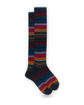 Calze Uomo Gallo - Lungo Co/Ea Fantasia Mix Multic - Blu