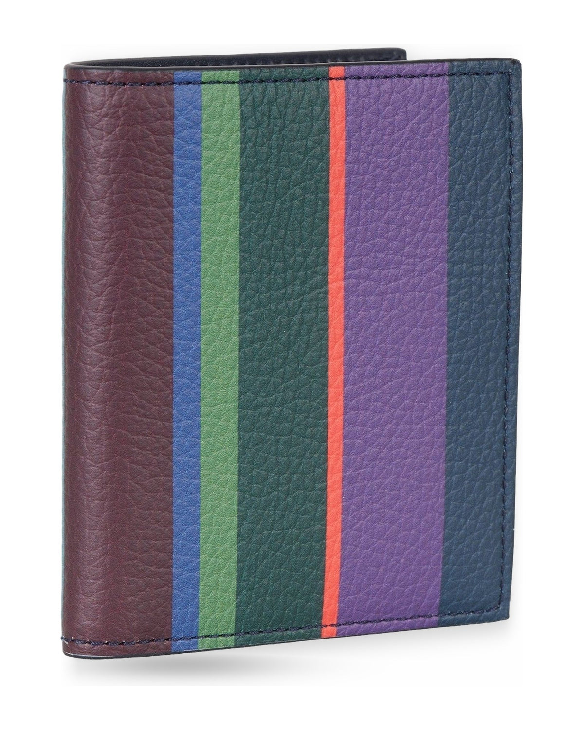 Porta carte di credito Uomo Gallo - Porta Carte Con Bottone Automatico Pelle - Blu