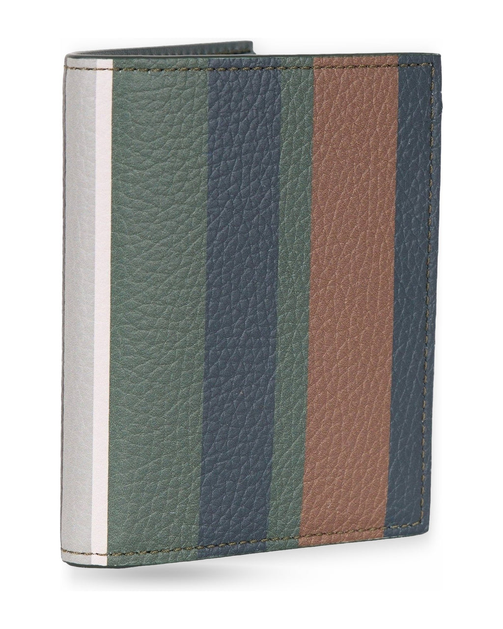 Porta carte di credito Uomo Gallo - Porta Carte Con Bottone Automatico Pelle - Grigio