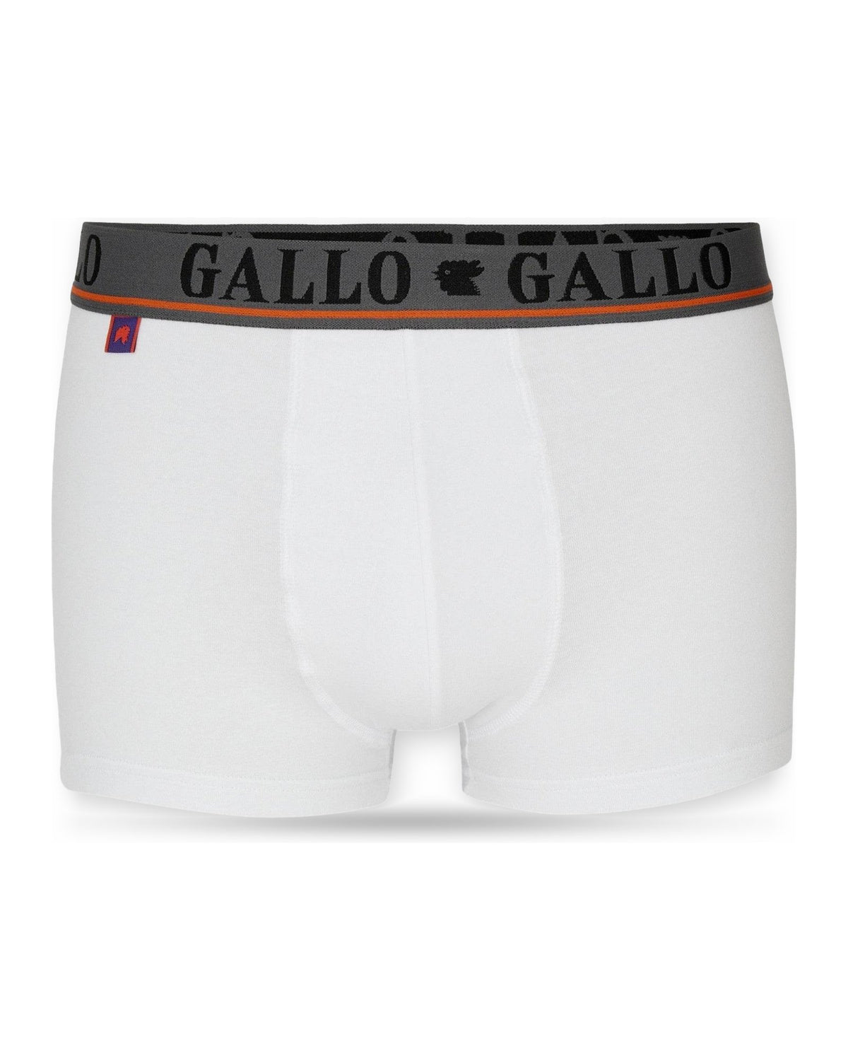 Boxer Uomo Gallo - U Boxer Basico Co/Ea T.u. + Elx Loga - Bianco