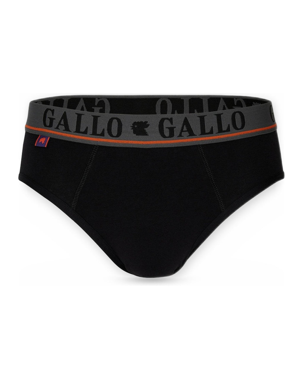Slip Uomo Gallo - U Slip Basico Co/Ea T.u. + Elx. Loga - Nero
