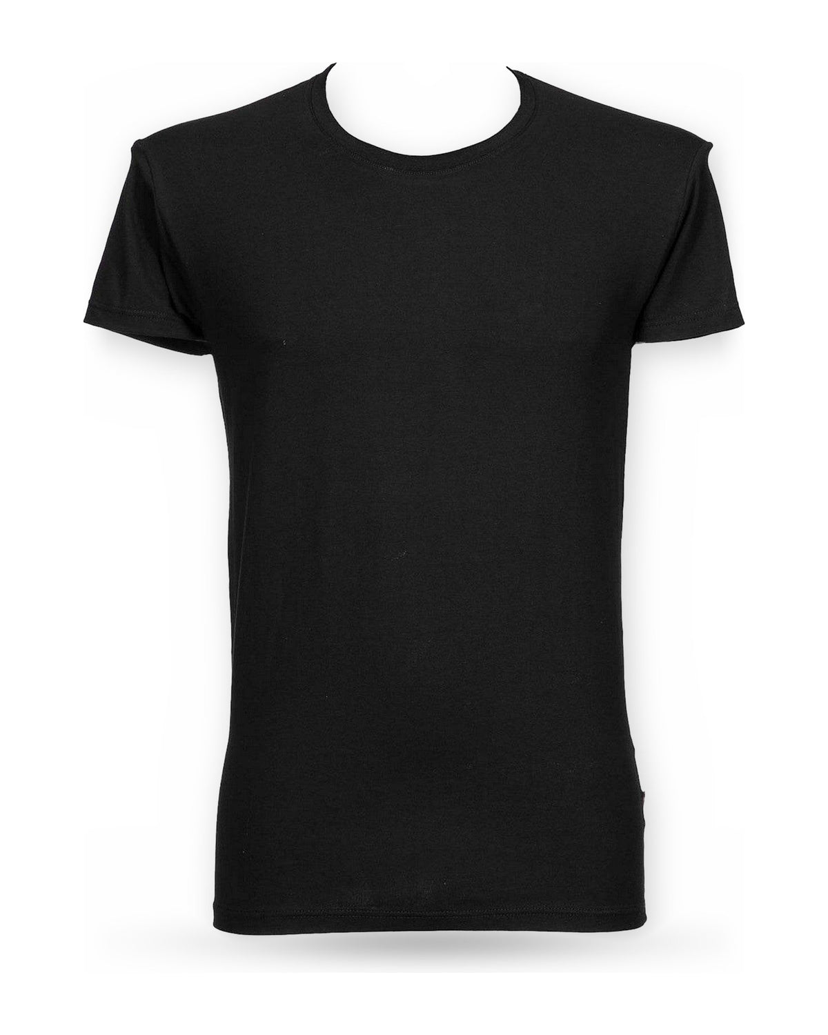Canottiere e magliette Uomo Gallo - U T.shirt Intimo Girocollo Basica Co - Nero