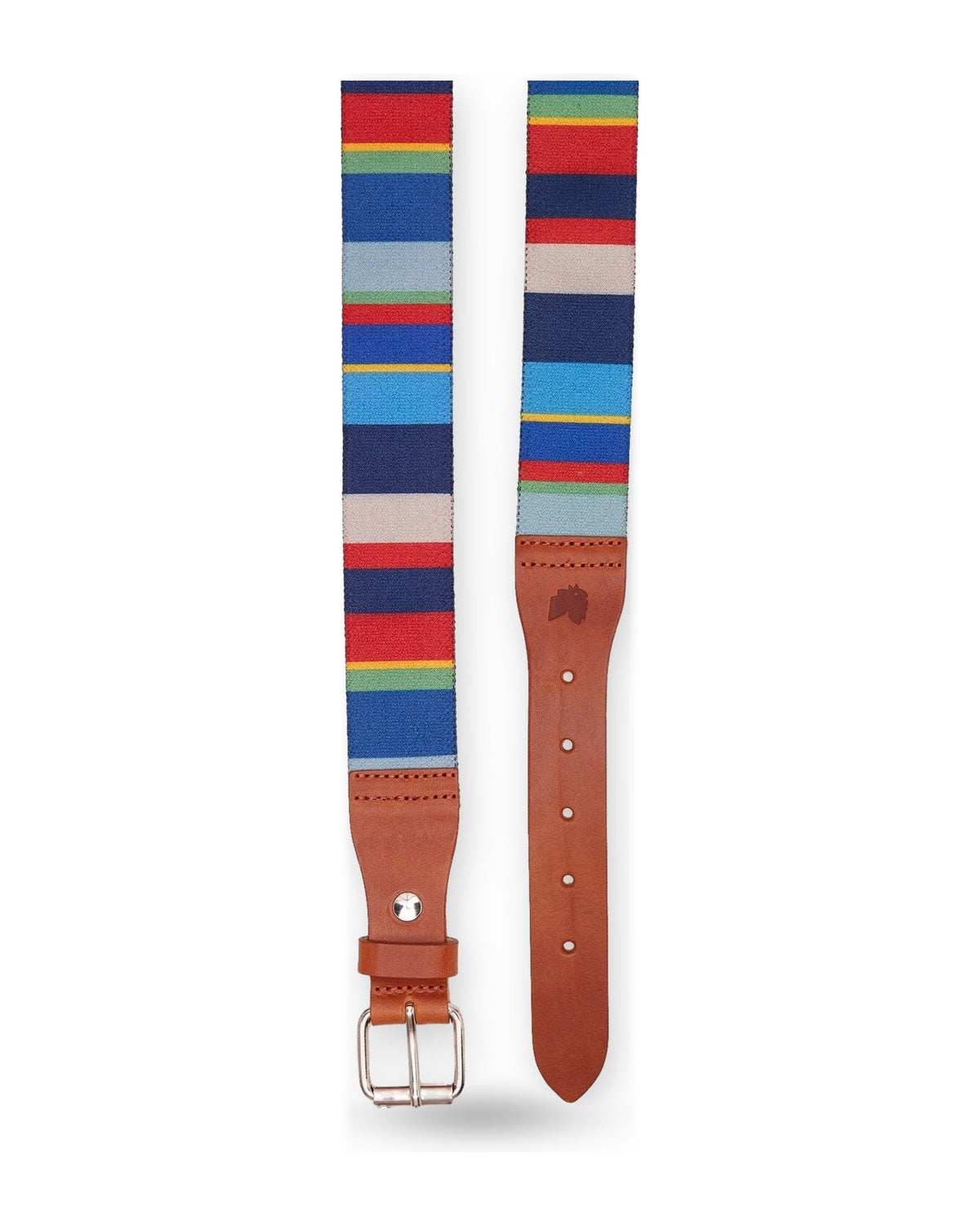 Cinture Uomo Gallo - Uni Cintura Nastro Multicolor Con In - Blu