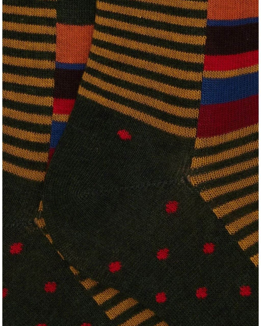 Calze Uomo Gallo - Uomo Lungo Co/Ea Fantasia Blocchi Mu - Verde