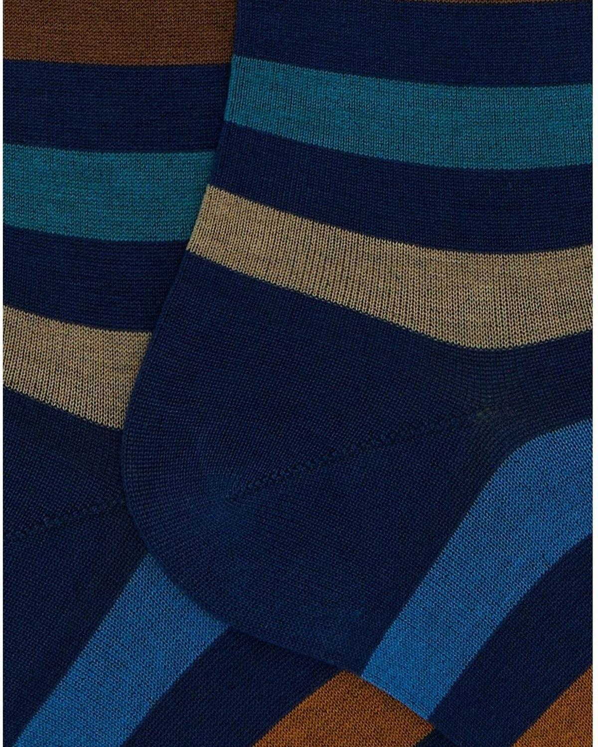 Calze Uomo Gallo - Uomo Lungo Co/Ea Leggerissim - Blu