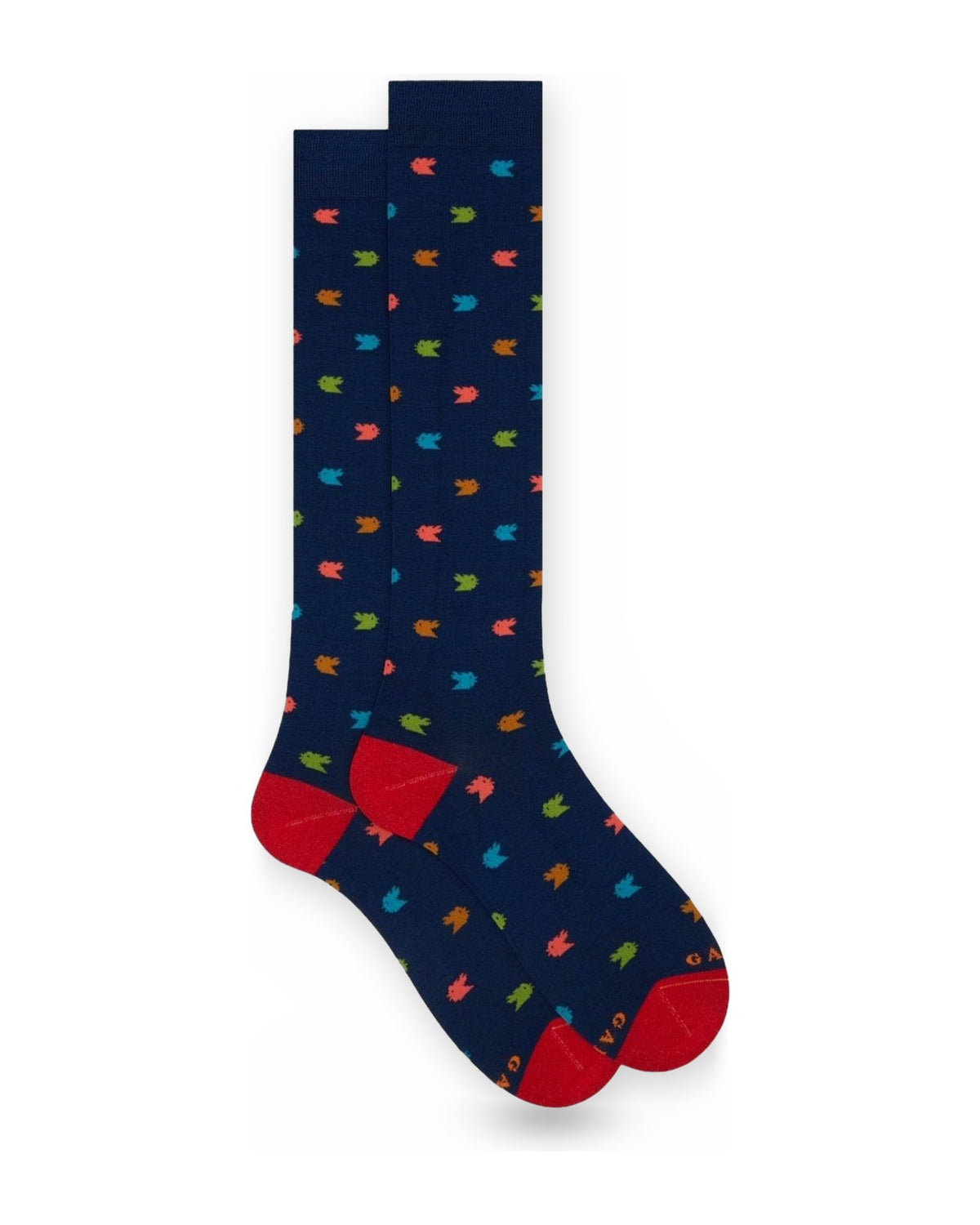 Calze Uomo Gallo - Uomo Lungo Co/Ea Leggerissimo Fantas - Blu