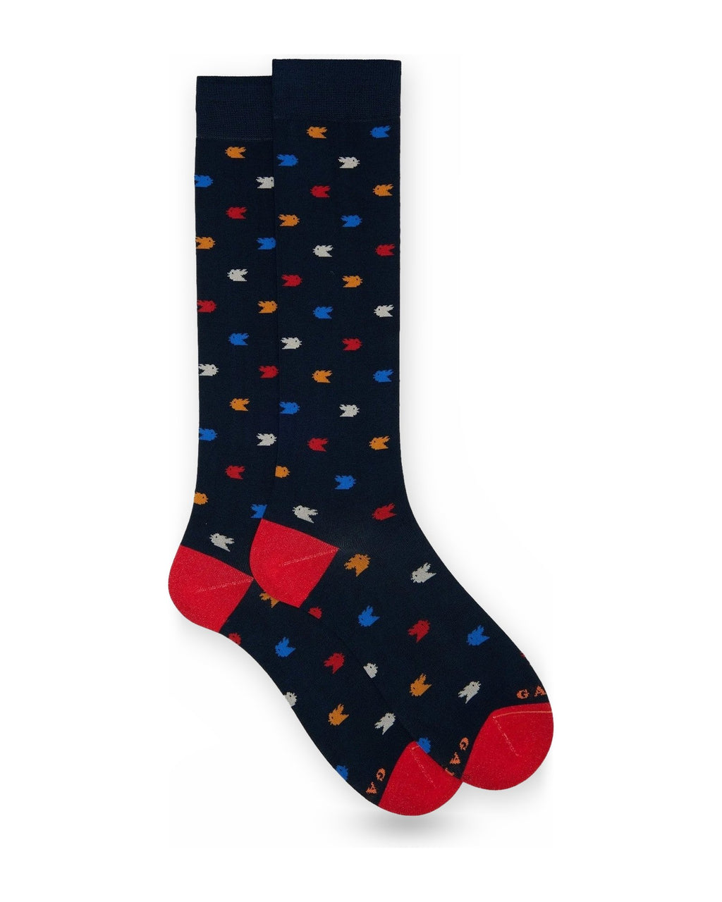 Calze Uomo Gallo - Uomo Lungo Co/Ea Leggerissimo Fantas - Blu
