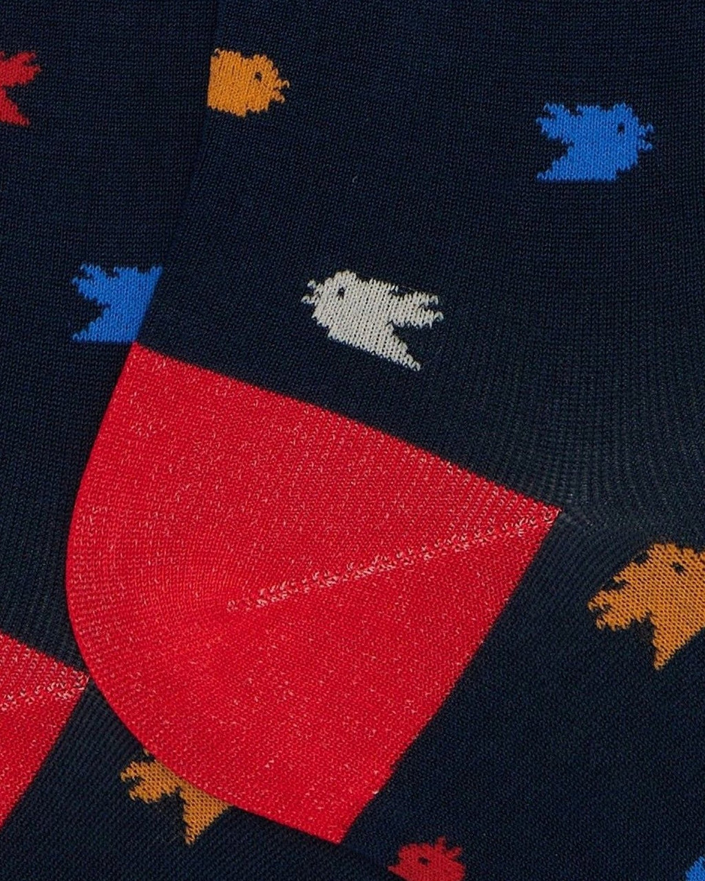 Calze Uomo Gallo - Uomo Lungo Co/Ea Leggerissimo Fantas - Blu