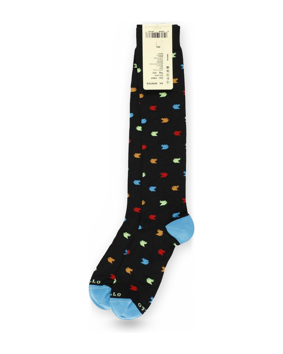 Calze Uomo Gallo - Uomo Lungo Co/Ea Leggerissimo Fantas - Nero