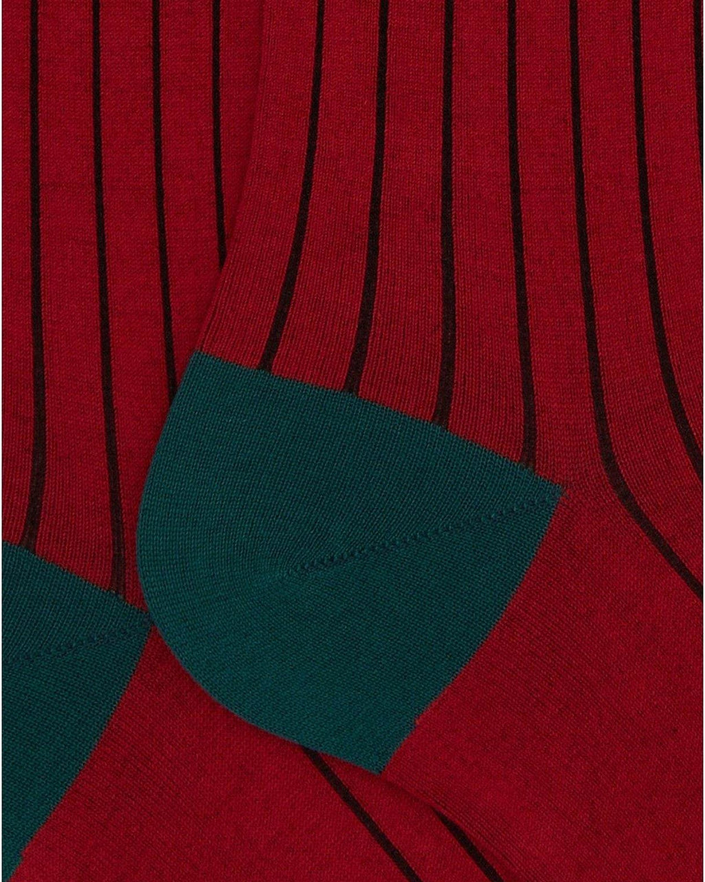 Calze Uomo Gallo - Uomo Lungo Co/Ea Leggero Tu Costa Sc - Rosso