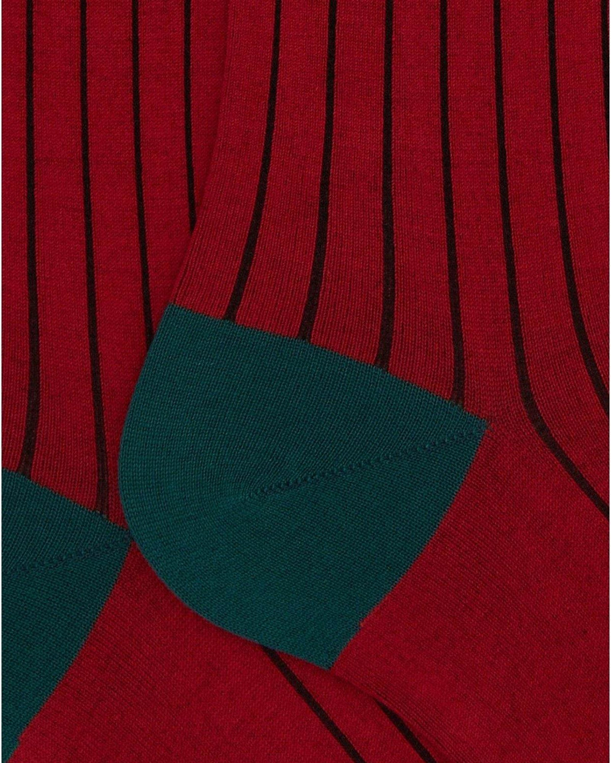 Calze Uomo Gallo - Uomo Lungo Co/Ea Leggero Tu Costa Sc - Rosso