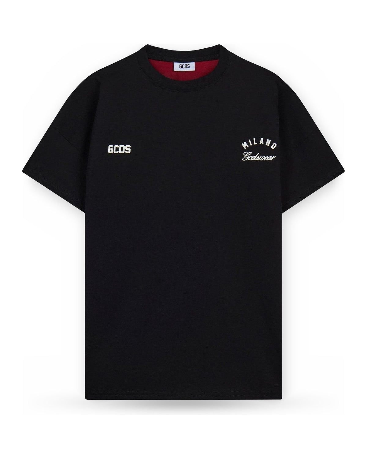 T-shirt Uomo Gcds - Band Logo Back T-Shirt - Nero