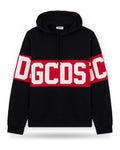 Felpe con cappuccio Uomo Gcds - Band Logo Hoodie - Nero