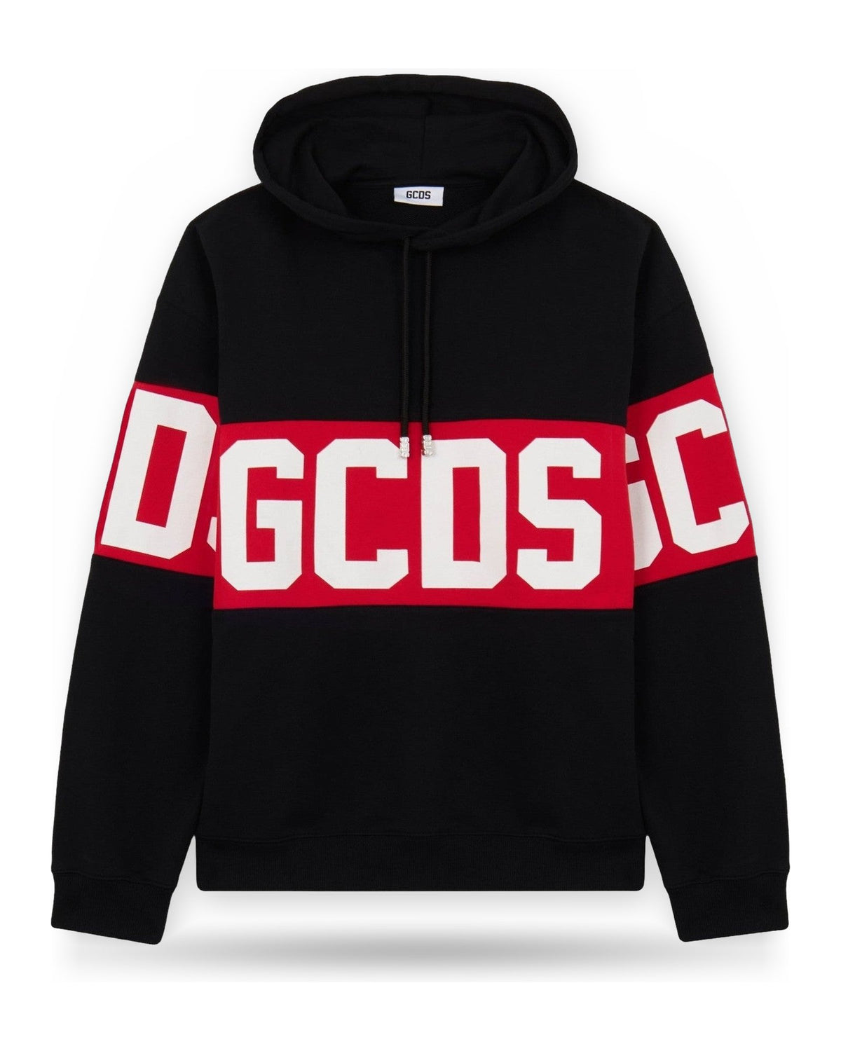 Felpe con cappuccio Uomo Gcds - Band Logo Hoodie - Nero