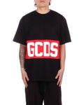 T-shirt Uomo Gcds - Band Logo Loose T-Shirt - Nero