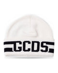 Berretti in maglia Unisex Gcds - Logo Beanie - Avorio