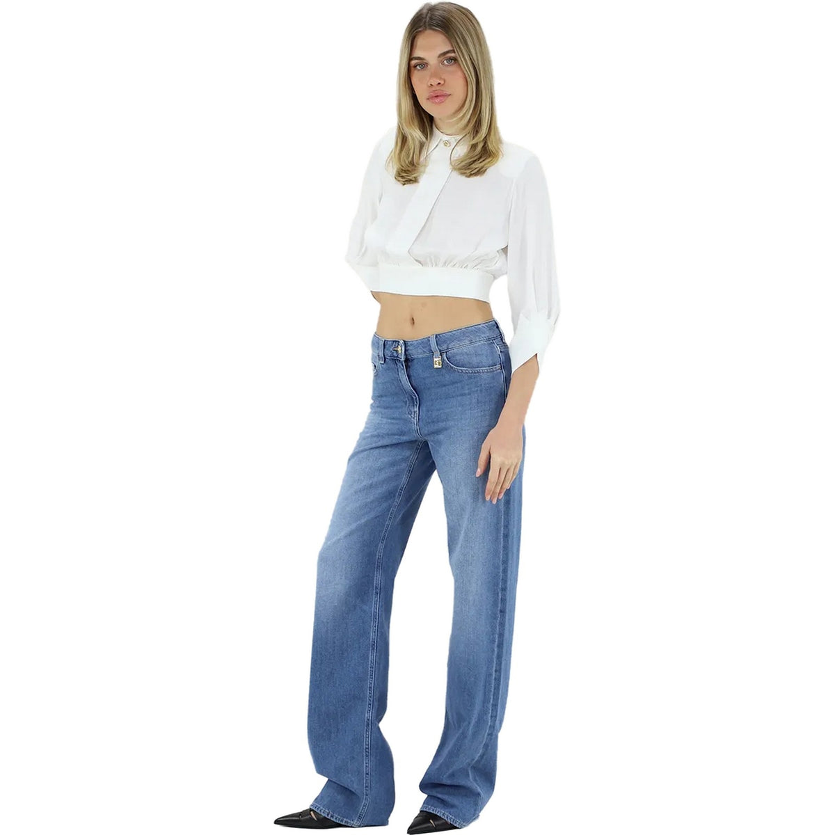 Camicie Donna Elisabetta Franchi - Camicia - Avorio-Gianni Foti