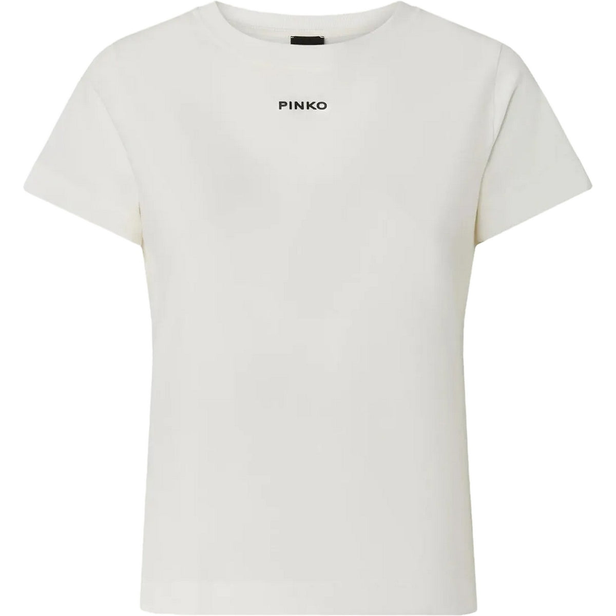 T-shirt Donna Pinko - Basico T-Shirt Jersey Logo Sta - Bianco