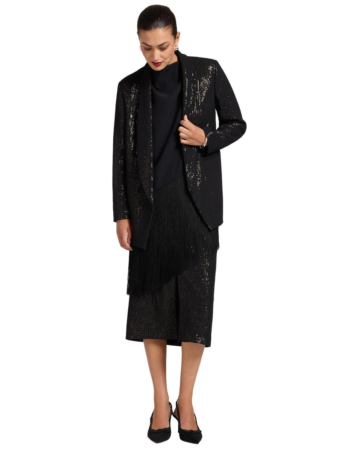 Giacche Donna Elena Mirò - Giacca Q011P0 - Nero
