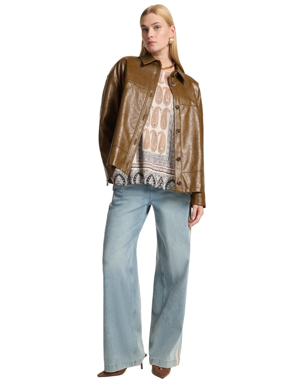 Giacche Donna Elena Mirò - Giaccone 8020Z0 - Marrone