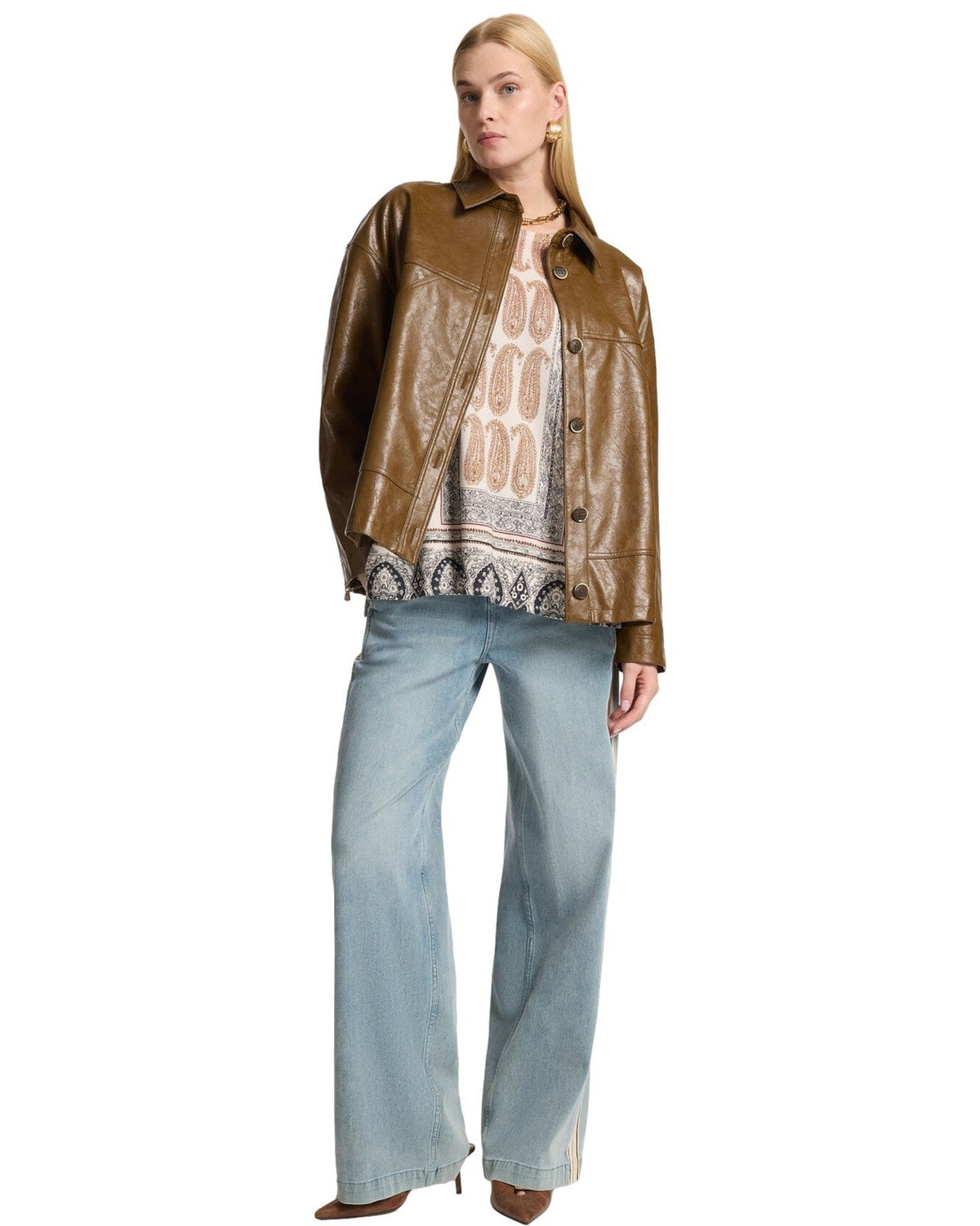 Giacche Donna Elena Mirò - Giaccone 8020Z0 - Marrone