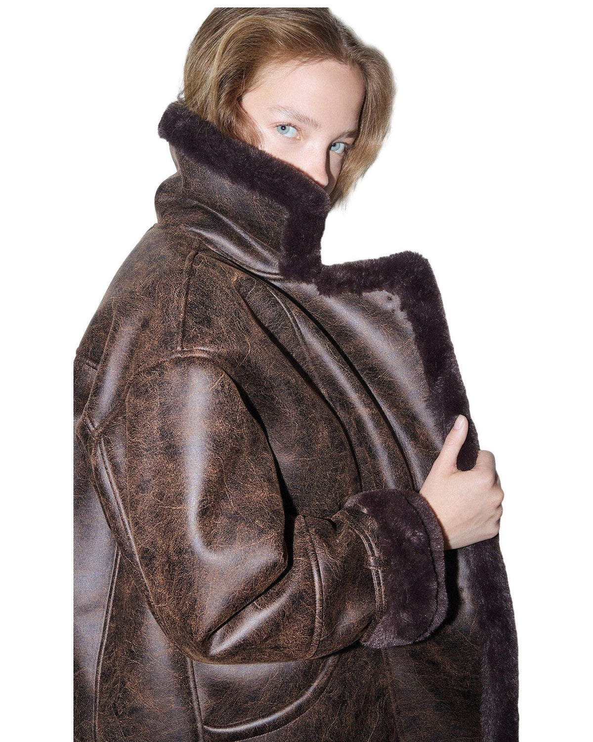 Giacconi Donna Liu Jo - Giaccone WF6328 - Marrone