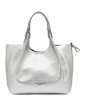 Borse a spalla Donna Gianni Chiarini - Borsa pelle - Argento