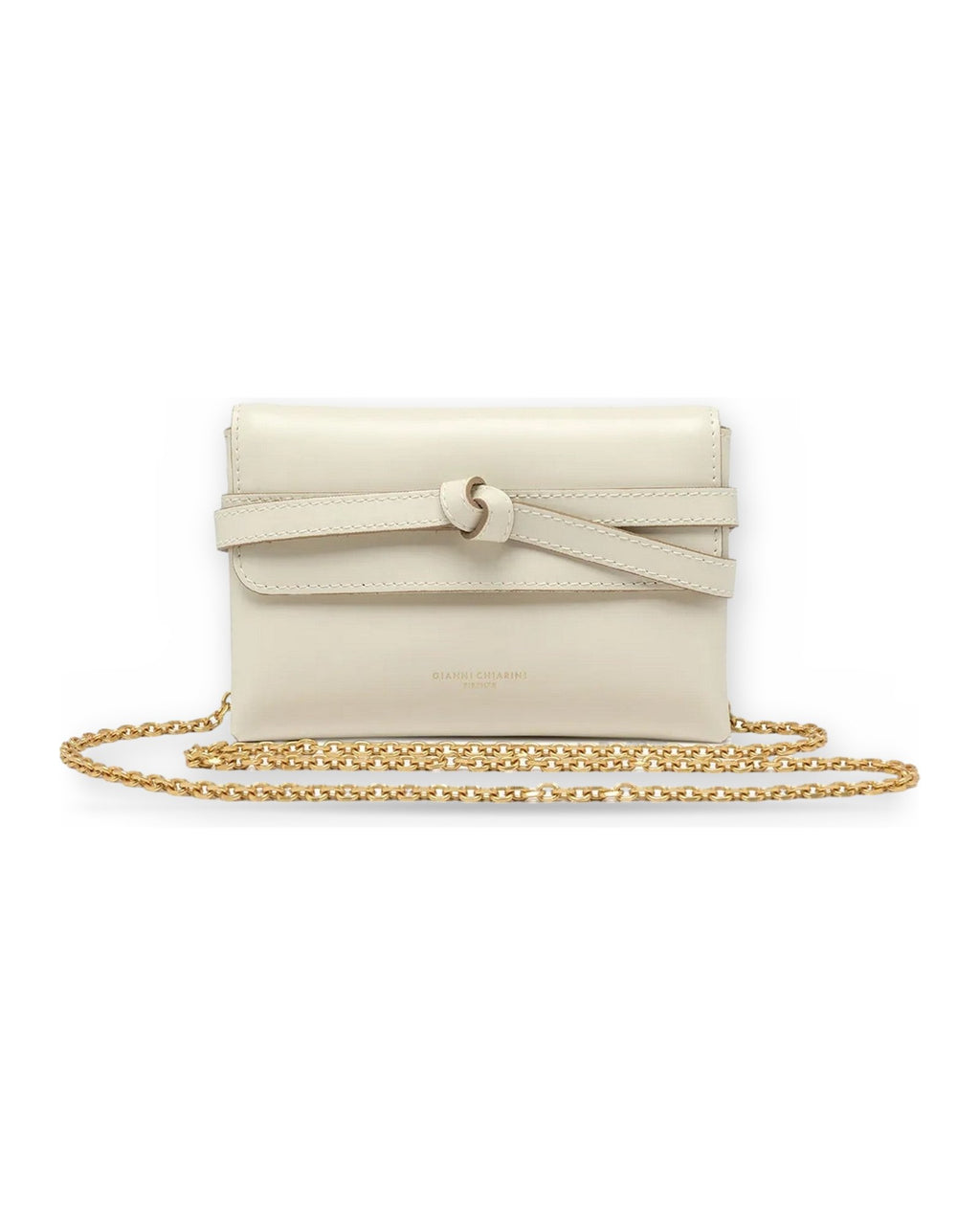 Borse a spalla Donna Gianni Chiarini - Borsa pelle - Avorio