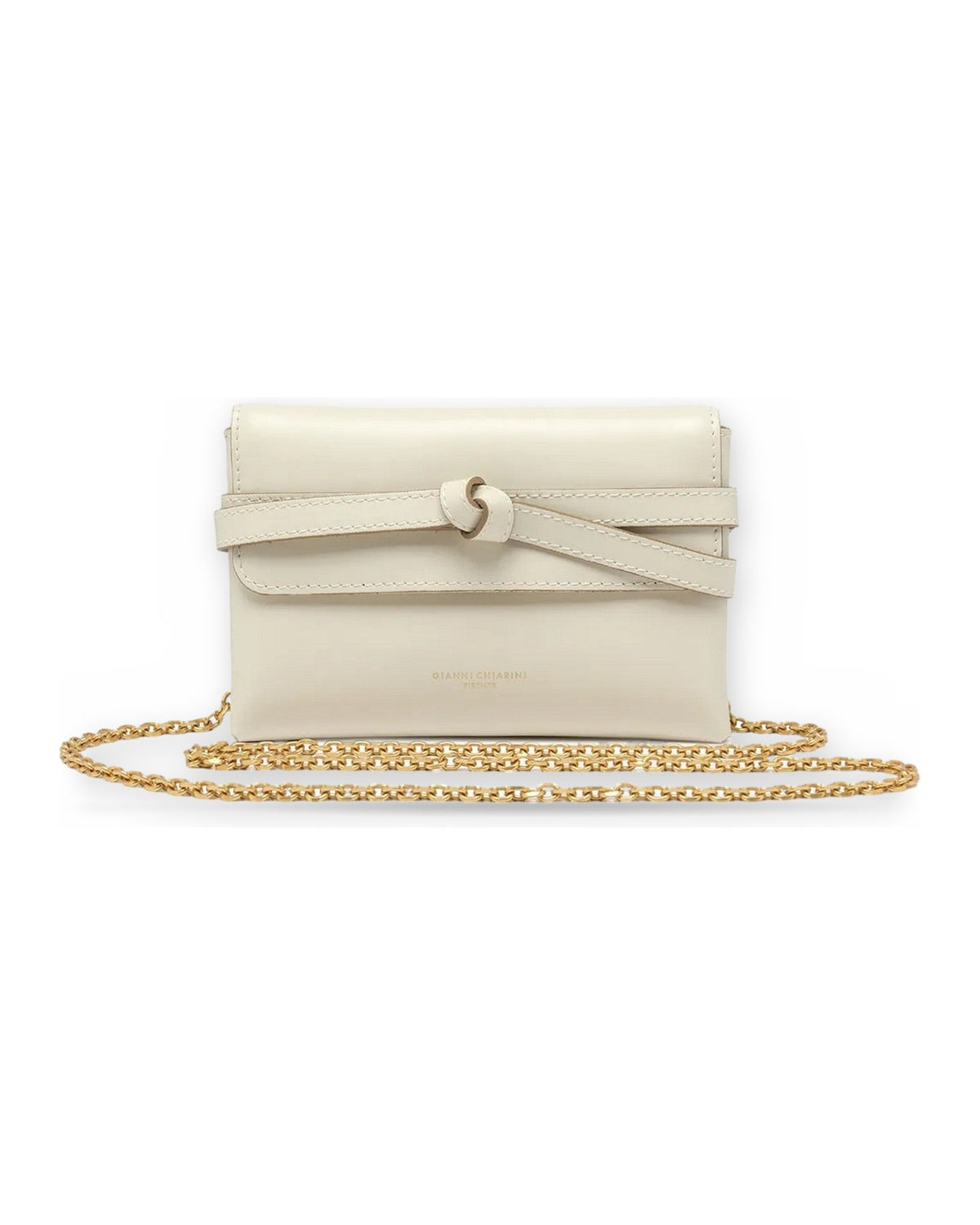 Borse a spalla Donna Gianni Chiarini - Borsa pelle - Avorio