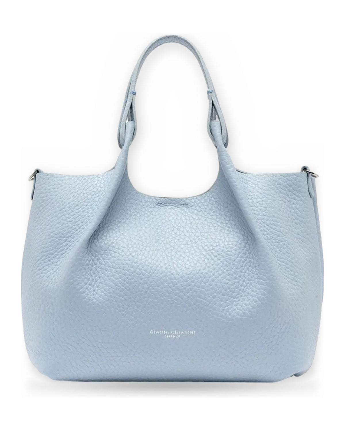 Borse a spalla Donna Gianni Chiarini - Borsa pelle - Azzurro