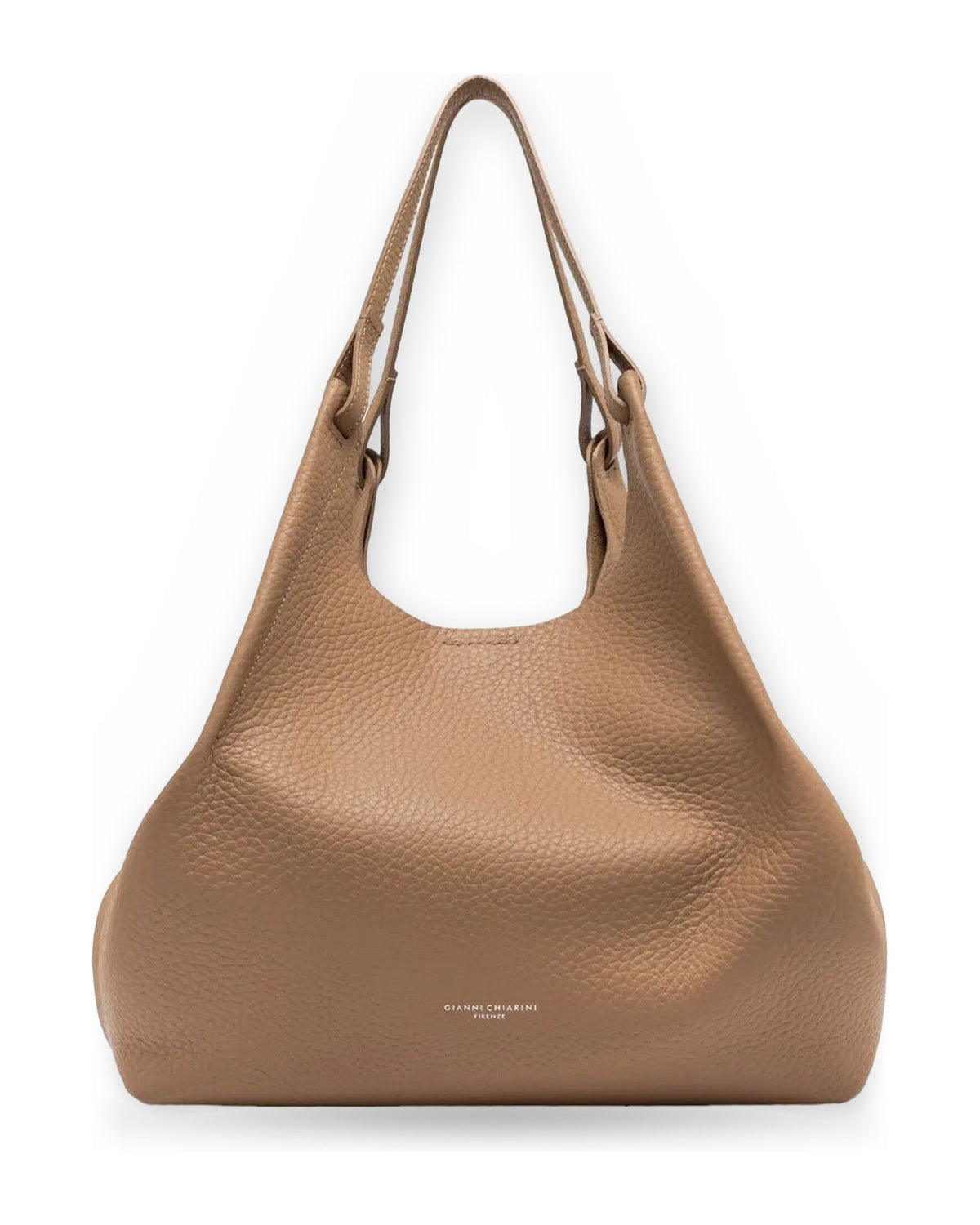 Borse a spalla Donna Gianni Chiarini - Borsa pelle - Tortora