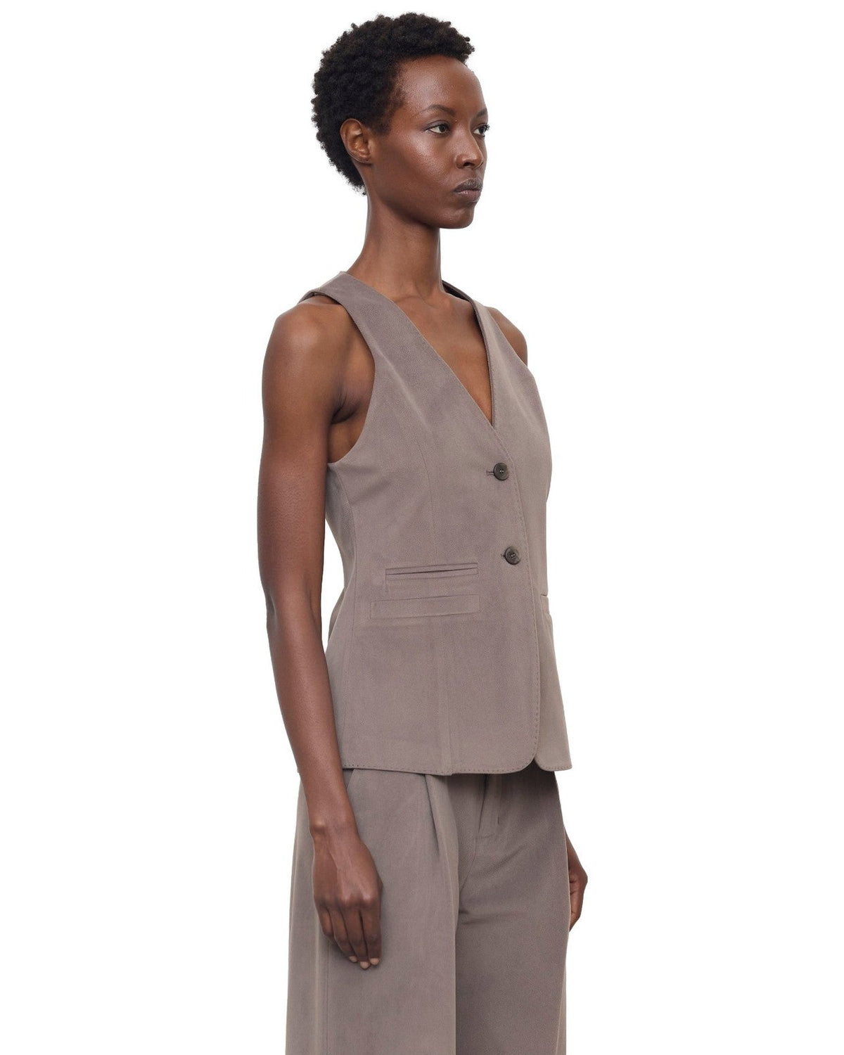 Gilet Donna Eleh - Gilet EFW260071 - Beige