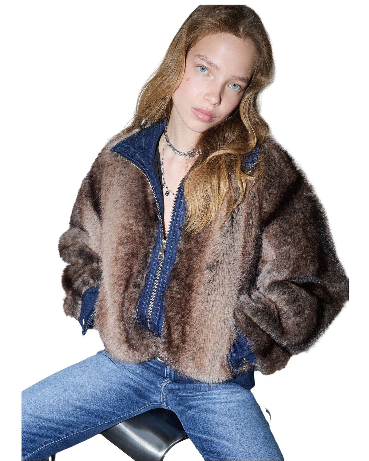 Giubbotti Donna Liu Jo - Giubbino Denim Soft - Marrone