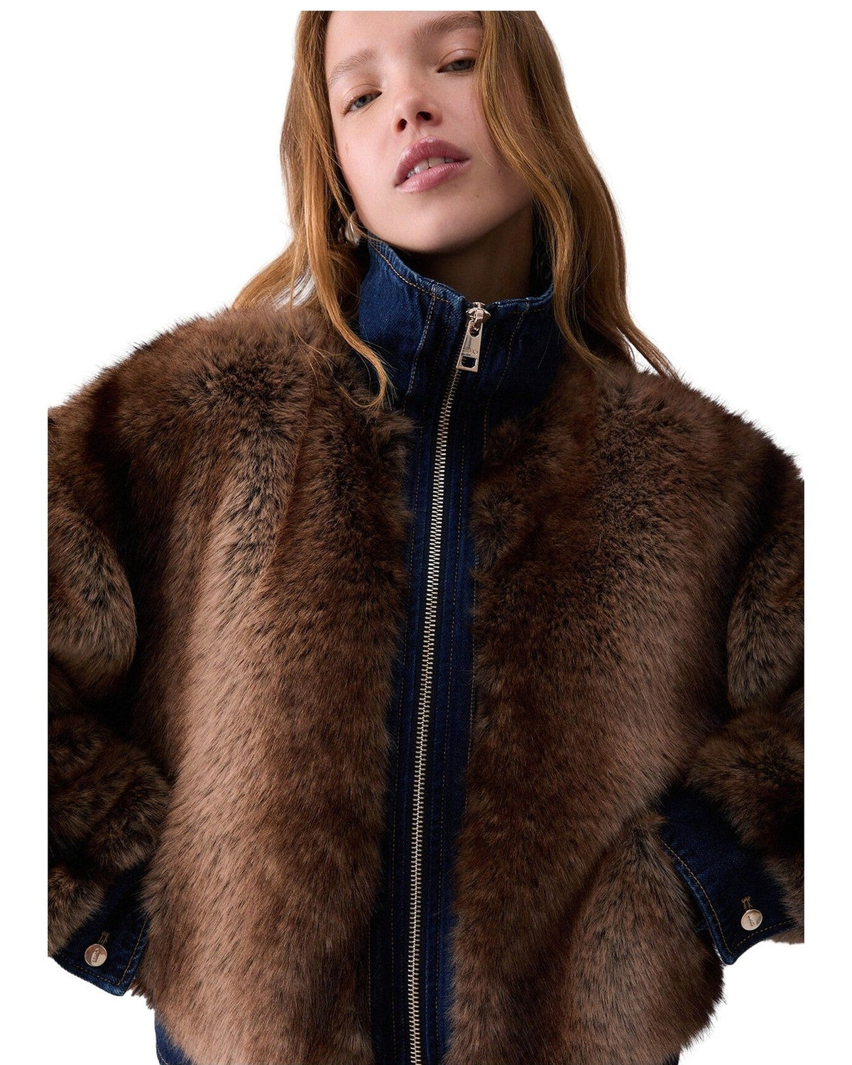 Giubbotti Donna Liu Jo - Giubbino Denim Soft - Marrone