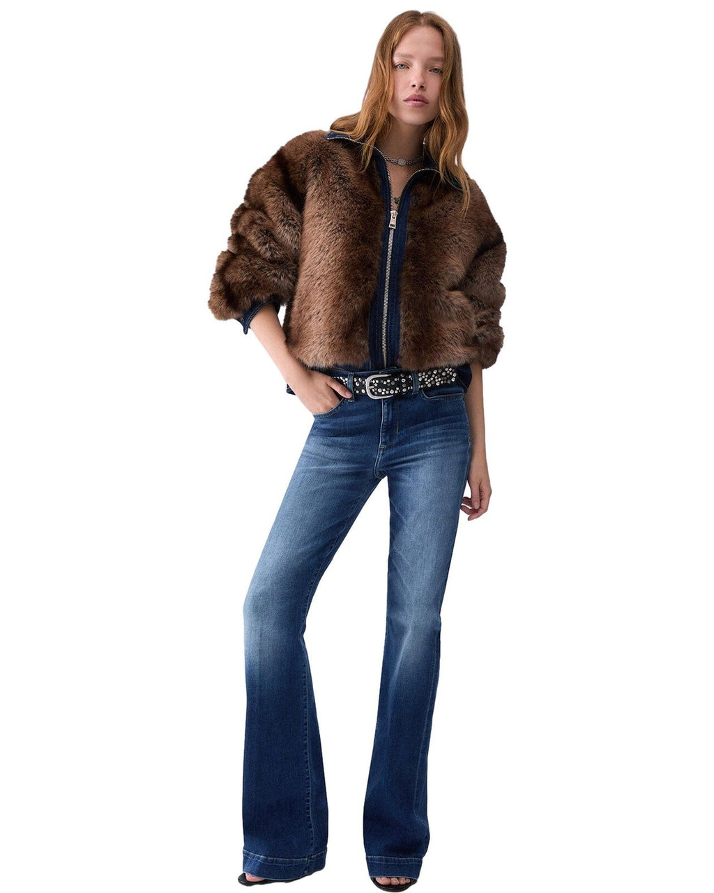 Giubbotti Donna Liu Jo - Giubbino Denim Soft - Marrone