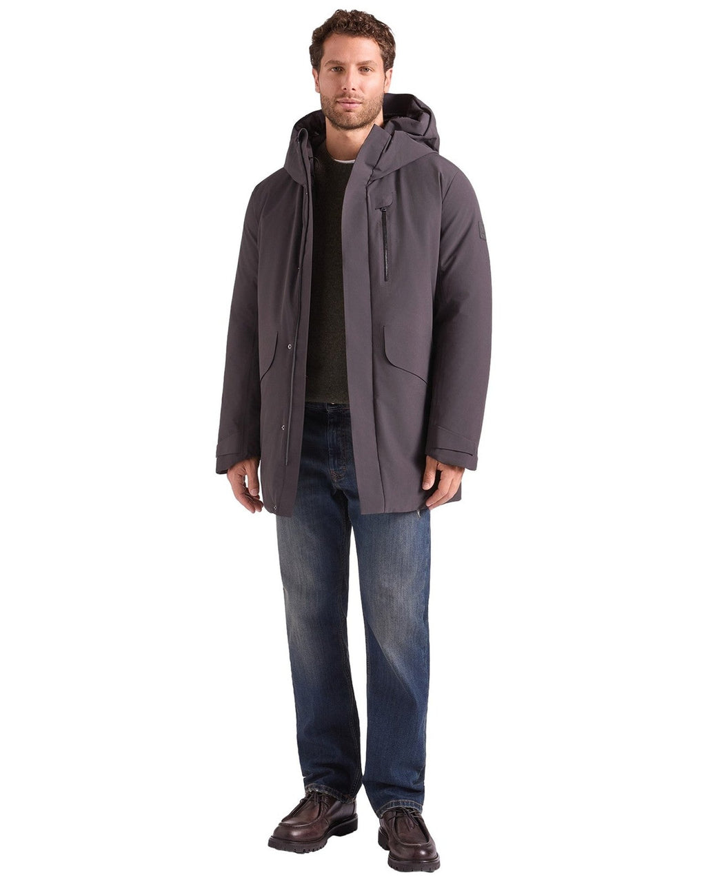 Giubbini Uomo Harmont & Blaine - Giubbino In Softshell 3/4 K0R3210406072 - Bordeaux