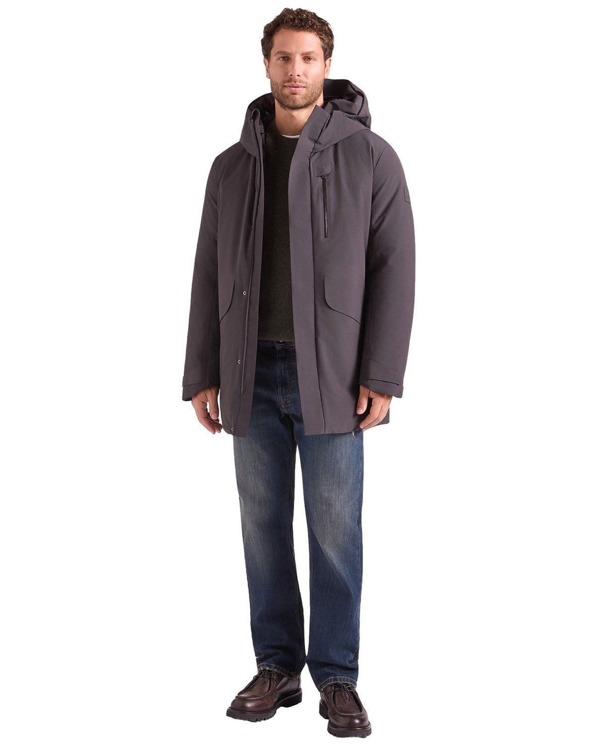 Giubbini Uomo Harmont & Blaine - Giubbino In Softshell 3/4 K0R3210406072 - Bordeaux