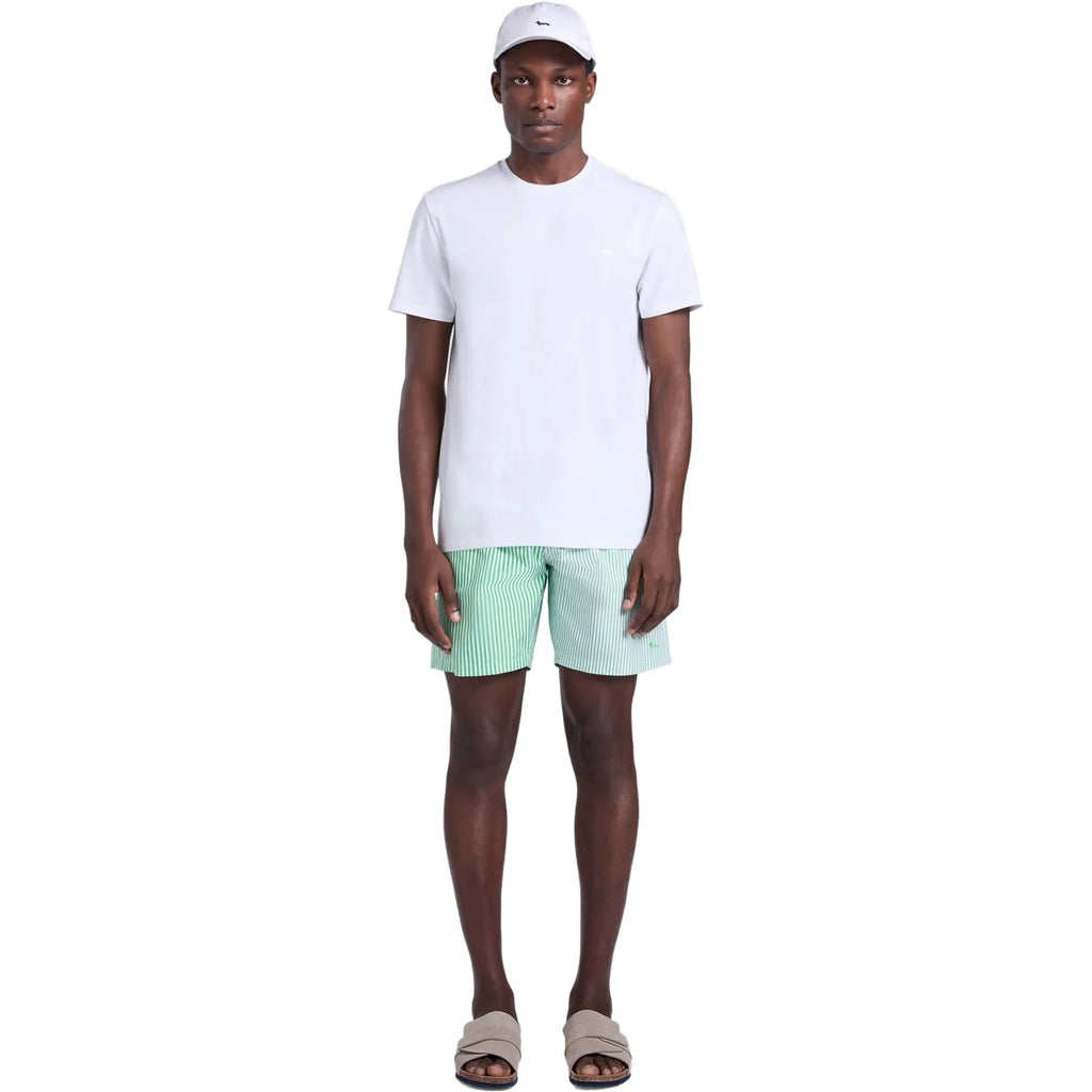 T-shirt Uomo Harmont & Blaine - T-Shirt Basic - Bianco-Gianni Foti