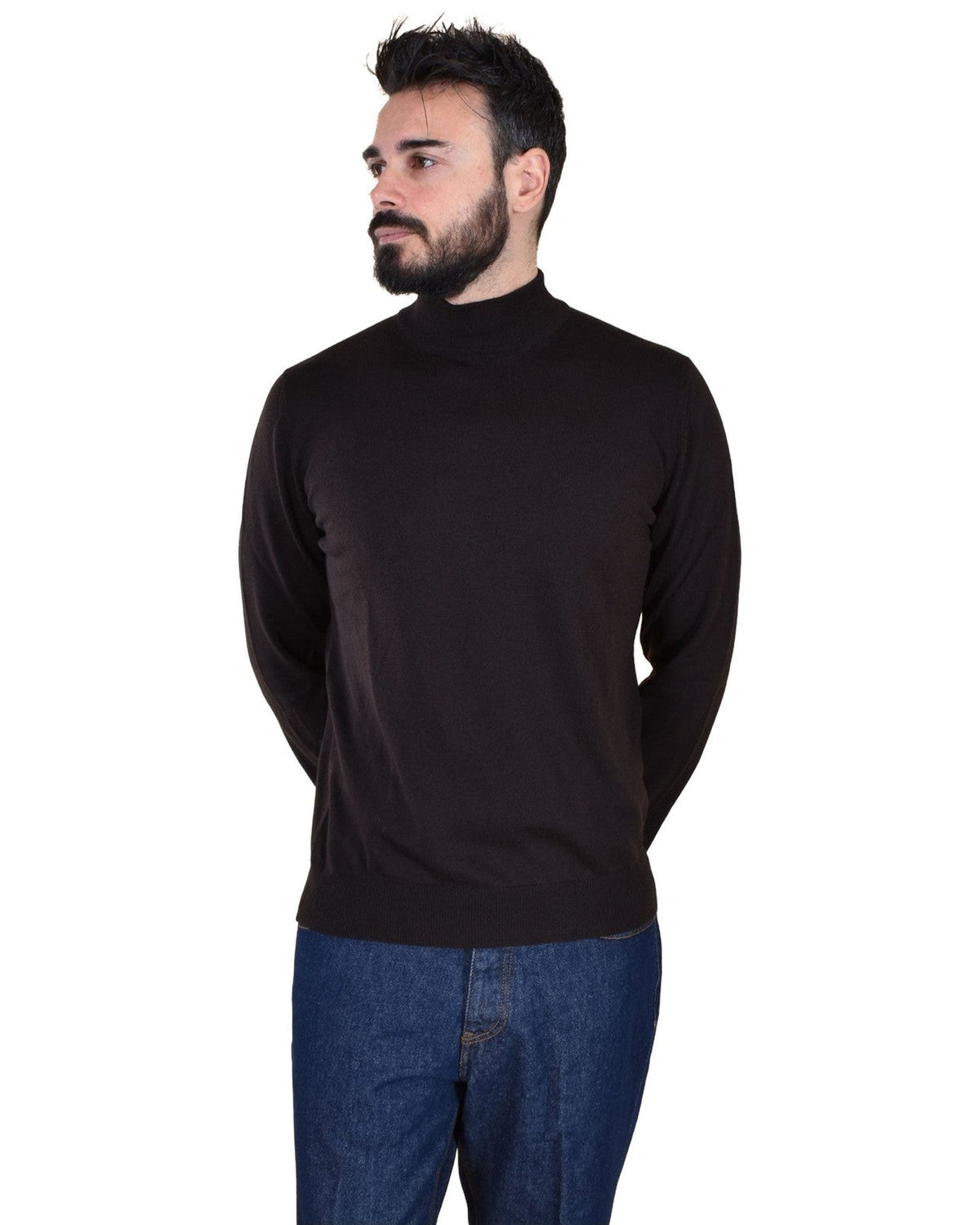 Maglioni Uomo Gran Sasso - Lupo M/L 55155 - Marrone