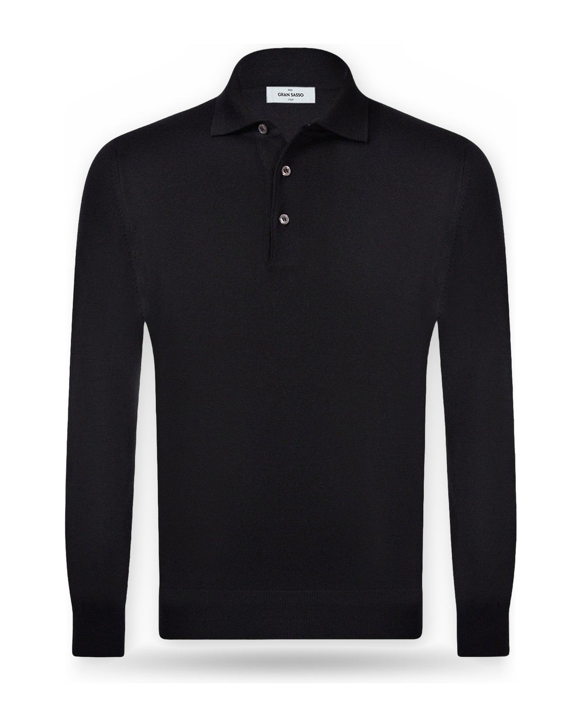 Polo Uomo Gran Sasso - Tennis M/L 55112 - Nero