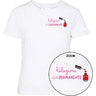 T-shirt Donna Mc2 Saint Barth - Cotton Crew Neck T-Shirt - Bianco