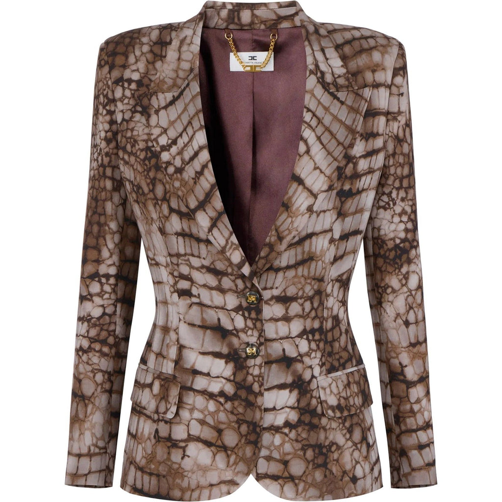 Giacche Donna Elisabetta Franchi - Giacca - Marrone-Gianni Foti